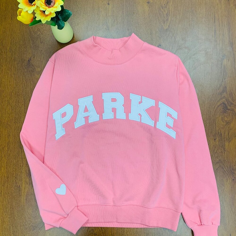 Parke Valentine’s Day Limited College Fit Pullover Sweatshirt Pink Cozy🤩🤩